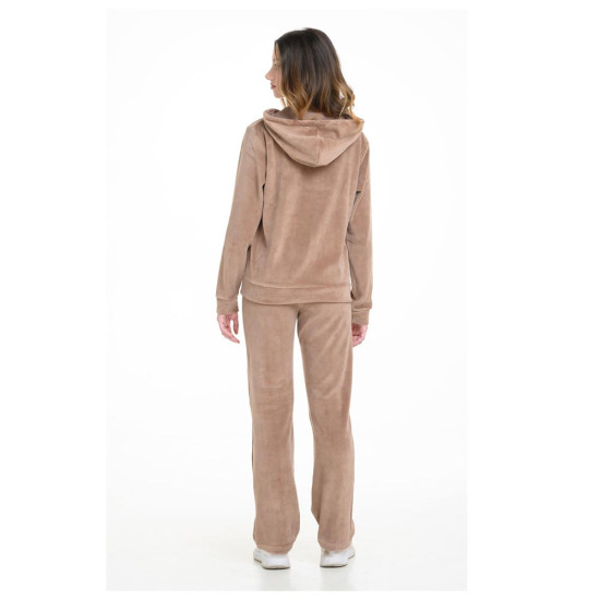 Target Γυναικείες φόρμες σετ Velour Set with Hoodie Jacket ''Target''